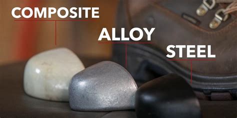 aluminum vs steel toe toe box|aluminum vs steel toe composite.